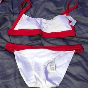 hollister bathing suit set
